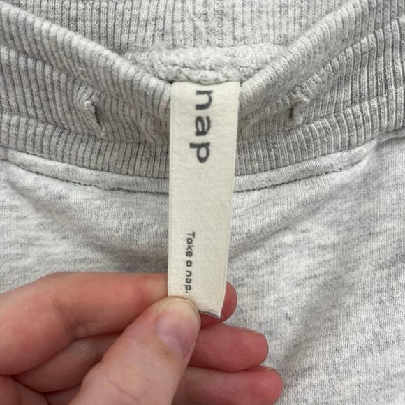 Nap Loungewear Cropped Wide Leg Terry Pull On Sweatpants REPAIRED - Small - Picture 8 of 11